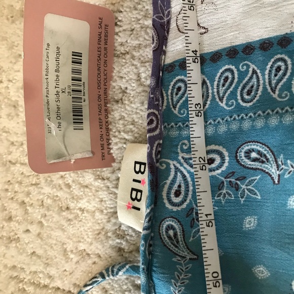 Patchwork Bandana Print Top - Picture 5 of 5